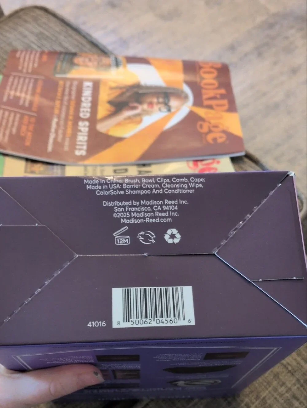 Madison Deluxe Hair Color Tool Kit - Lavender